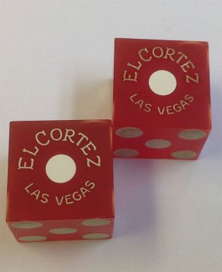 Casino Dice - El Cortez Hotel Pair Dice Las Vegas Nv 