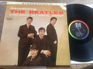 Introducing The Beatles Authentic Stereo 1st Press Vj