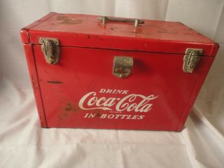 Vintage Coca - Cola Airline Cooler 1940s - 1950s Fast 2