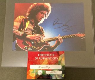 Brian May “queen” Autograph Photo