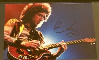 Brian May “Queen” Autograph Photo 2