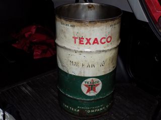 Texaco Marfak Grease 100 Pound Empty Can