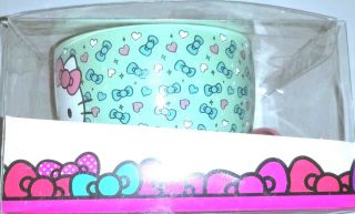 Hello Kitty Blue Bow Ceramic Soup Mug&Spoon Set by Silver Buffalo 4