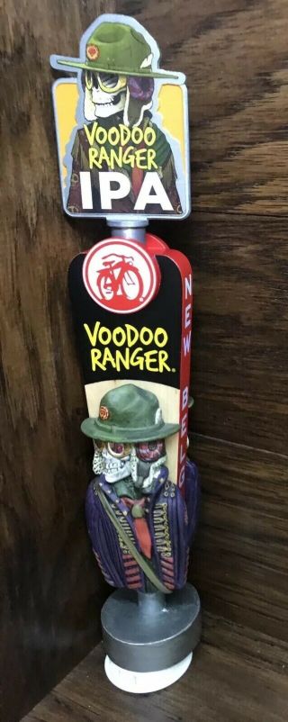 Belgium Voodoo Ranger Beer Tap Handle.  3d With Topper