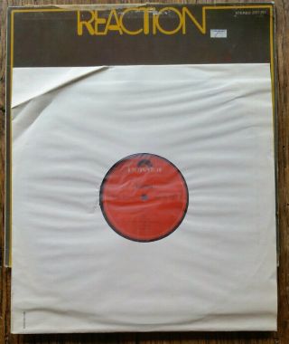 REACTION lp Polydor 2371251 GEMA 1972 German Garage Heavy Psych Rare lp 11