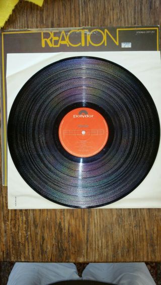 REACTION lp Polydor 2371251 GEMA 1972 German Garage Heavy Psych Rare lp 4