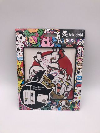 Tokidoki Deco Sticker Vacation: Luggage Stickers: Unicorno And Friends (j6)