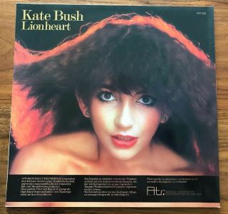 KATE BUSH “Lionheart” ATR Mastercut German LP ‘78 orig AUDIOPHILE import NM 5