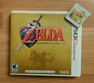 Nintendo 3ds Legend Of Zelda: Ocarina Of Time 3d First Run Edition