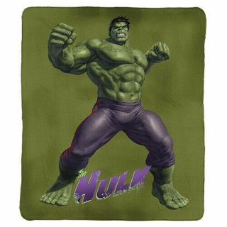 Hulk Marvel Superhero Polar Fleece Throw Rug Blanket Birthday Fathers Day Gift