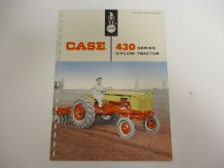Case 430 Series 3 - Plow Tractor Sales Brochures