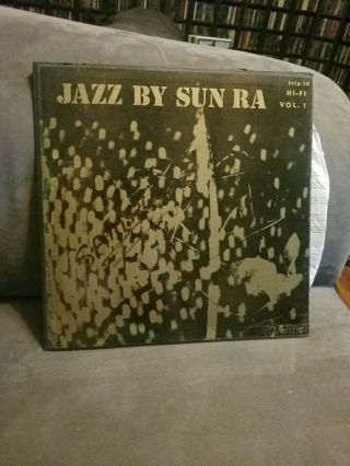 Sun Ra ‎– Jazz By Sun Ra Vol.  1 Lp 1967 Org 1st Press W/ Album Notes
