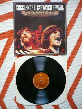 Creedence Clearwater Revival Chronicle 20 Greatest Hits Vinyl Uk 1st Press Lp Ex