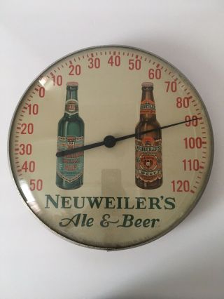 Neuweiler’s Ale & Beer Thermometer Allentown Pa.