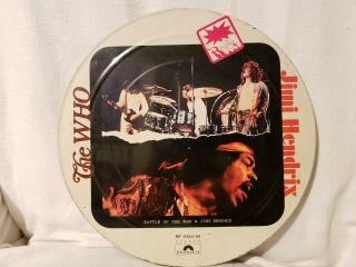 Jimi Hendrix And The Who: Battle Can 2 Lp Set Complete Package Japan Polydor