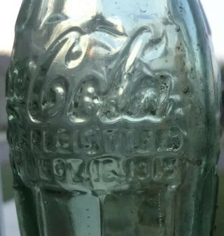 Rare Root Variant Anniston Alabama Ala 1915 Coca Cola Bottle 2