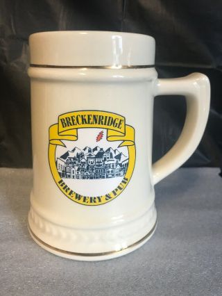 Breckenridge Brewery & Pub Beer Glass Mug Tankard