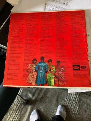The Beatles Sgt Pepper US CAPITOL MONO First Pressing Beauty All Inserts VG,  - NM 2