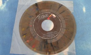 Abba Extremly Rare Colombia 7 " Single Splatter M/c Vinyl Chiquitita/lovelight
