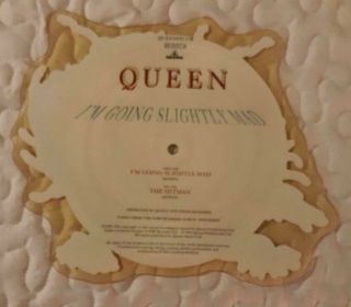 Queen Picture Disc Vinyl Lp,  I ' m Going Slightly Mad/The Hitman,  QUEENPD 17 3