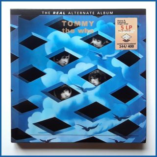 The Who Tommy The Real Alternate Album Limited Ed.  3 - D Cover Lps/cds/dvd