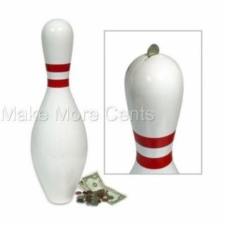 Bowling Pin Bank - Giant Pin Is Almost 2 Feet Tall