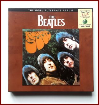 The Beatles - The Real Alternate Rubber Soul Album 140/600 3 - D Cvr Lps/cds/dvd