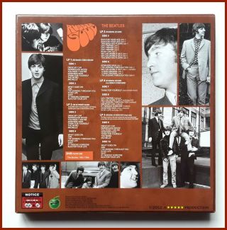 THE BEATLES - THE REAL ALTERNATE RUBBER SOUL ALBUM 140/600 3 - D CVR LPs/CDs/DVD 2