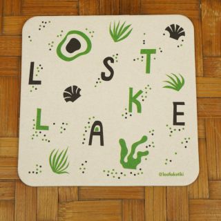 Tiki Bar Swizzle Stir Stick Lost Lake Chicago Leaf Piranha Coaster Skull Sticks 3