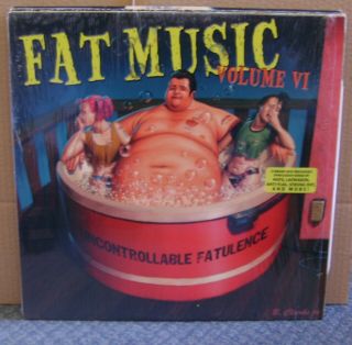 Fat Music Volume Vi - Uncontrollable Flatulence - Various - Fat Wreck Chords Lp