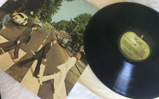 The Beatles Abby Road Vinyl Record Album Vintage 1969 Apple So - 383