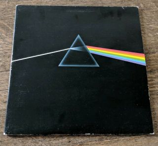 Pink Floyd - Dark Side Of The Moon Lp 1973 Harvest Vinyl Record W/ " Money "