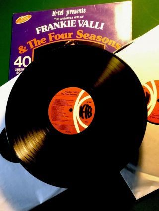 Frankie Valli And The Four Seasons The Greatest Hits Of Near Vinyl Lps