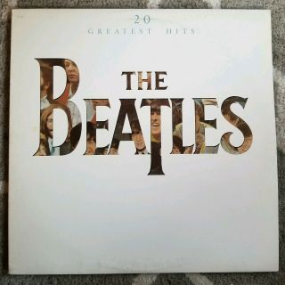 The Beatles 20 Greatest Hits Vinyl Lp 1982 Vg,