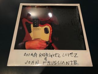 Omar Rodriguez Lopez John Frusciante 2012 Red Vinyl Lp Out Of Print