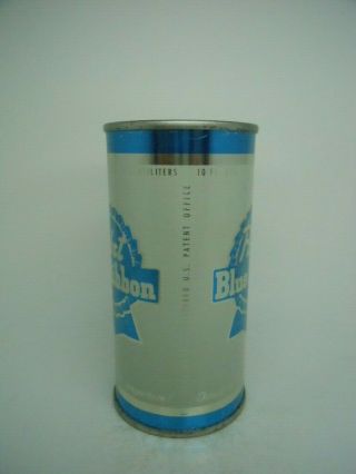 10 OZ - Pabst Blue Ribbon Flat Top Beer Can - Pabst Brewing Co - Milwaukee WISCONSIN 2