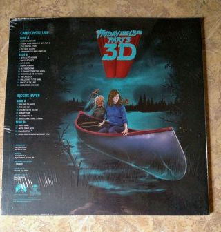 Friday The 13th Part 3 Colored Vinyl 3D Lenticular Variant Waxwork Records 3