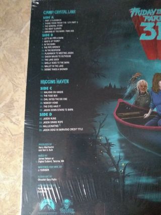 Friday The 13th Part 3 Colored Vinyl 3D Lenticular Variant Waxwork Records 4