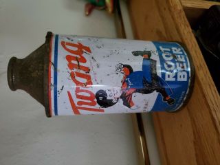 Twang Root Beer Cone Top Can