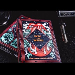 Intothe Weird Playing Cards By Art Of Play - Full Custom Poker Card Deck