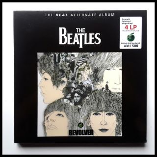 The Beatles - The Real Alternate Revolver Box Set 4 - Lp 2 - Cd W/booklet