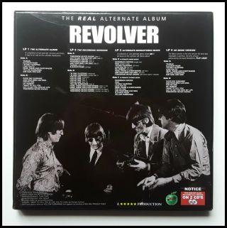 THE BEATLES - THE REAL ALTERNATE REVOLVER BOX SET 4 - LP 2 - CD w/BOOKLET 2