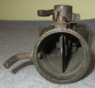 Vintage Brass Carburetor Unknown Maker Hit and Miss Engine tractor truck auto ?? 2