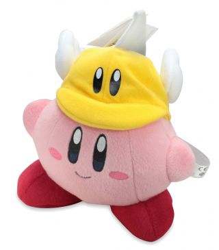 Real Mario Little Buddy 7 " Cutter Kirby 1326 Plush Doll