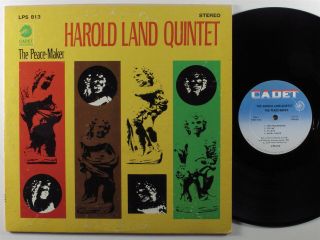 Harold Land Quintet The Peace Maker Cadet Lp Vg,
