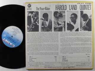 HAROLD LAND QUINTET The Peace Maker CADET LP VG, 2