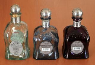 Casa Noble Tequila Empty 750 mL Glass Bottles - Anejo Reposado Blanco - Set of 3 2