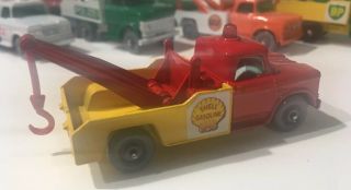 Matchbox Lesney 13 Rare Custom Shell Dodge Wreck Truck With Grey Wheels. 3
