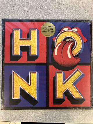 Rolling Stones - Honk - “red” 180 Gram Vinyl 2lp Limited Ed W/sticker