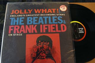 The Beatles And Frank Ifield/ Jolly What Vee Jay Vjlp 1085 Vg,  W/shrink